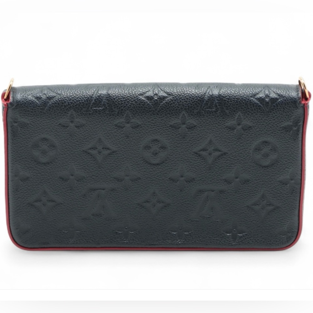 Louis Vuitton Pochette Felicie in Marine and Red - Picture 2 of 13